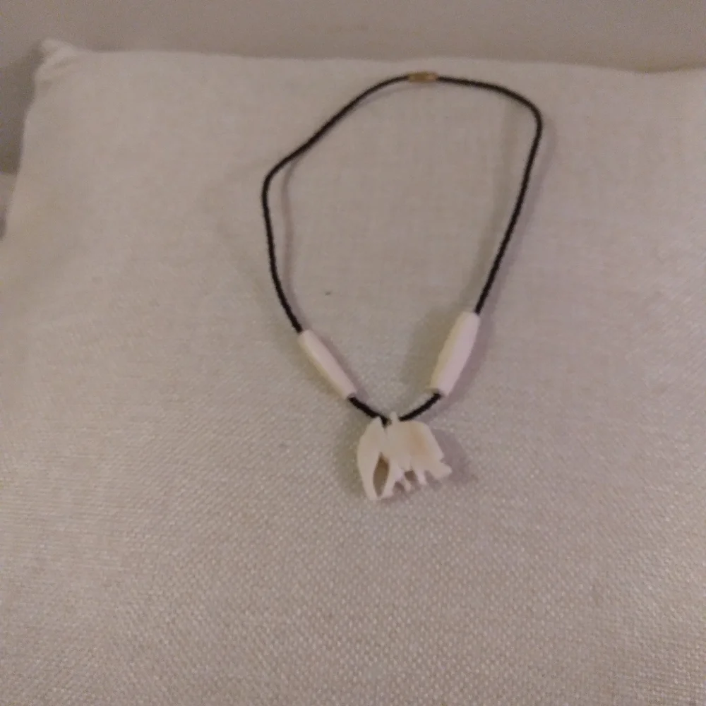 🔴Free🔴With any purchase/Hand-made elephant 🐘 beaded choker necklace - Picture 5 of 11